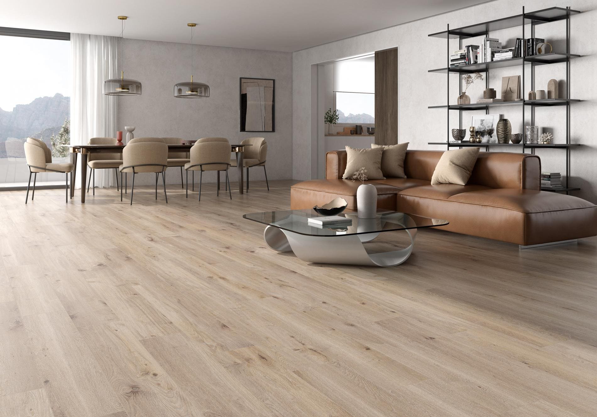 20X120 PORCELLANATO GROVE UMBER 1RA PAMESA