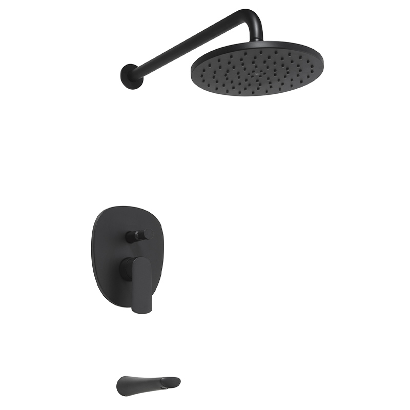 0106/B5-NG DUCHA MONOCOMANDO PUELO NEGRO FV