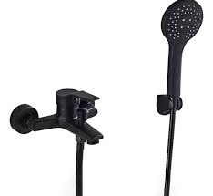 0310/B5-NG BAÑERA EXTERIOR MONOCOMANDO PUELO NEGRO FV