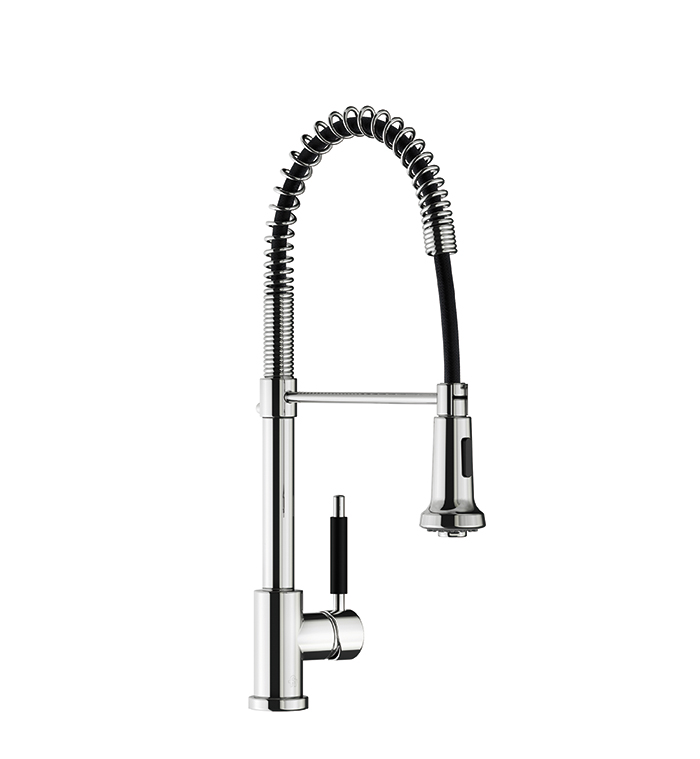 0412.01/T1-CR COCINA MONOCOMANDO TALAMPAYA CROMO FV