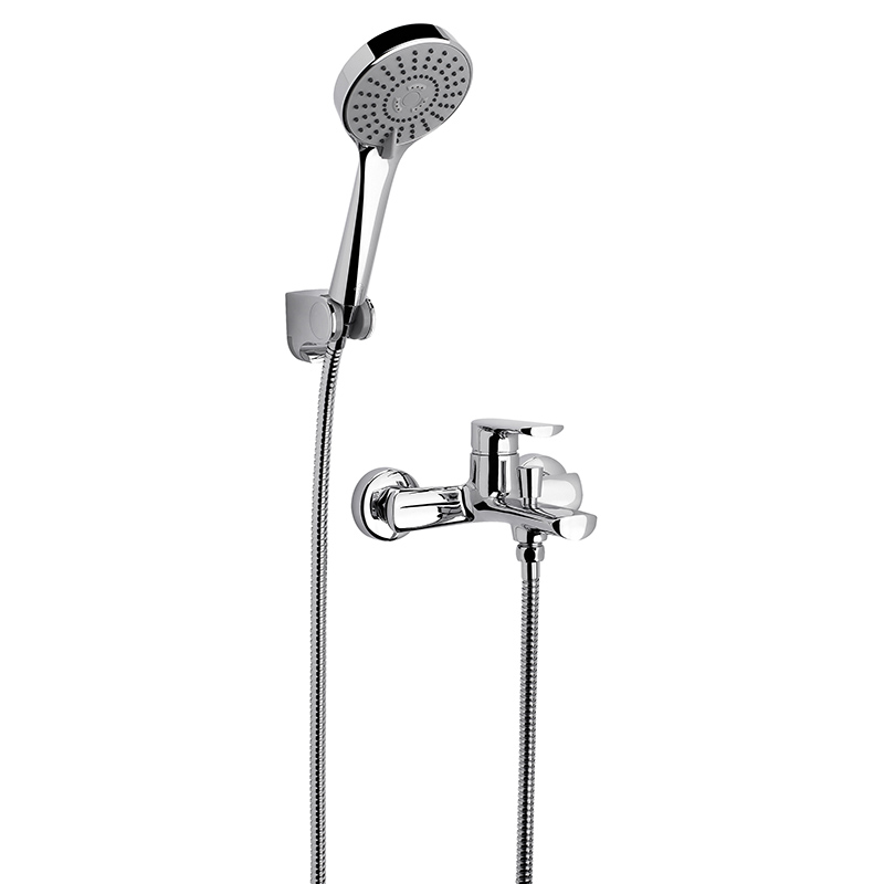 0310/D8-CR BAÑERA EXTERIOR MONOCOMANDO AROMO CROMO FV