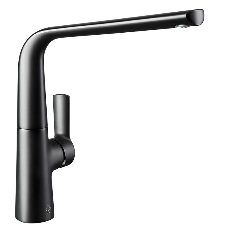 0411.04/D8-NG COCINA MONOCOMANDO AROMO NEGRO FV