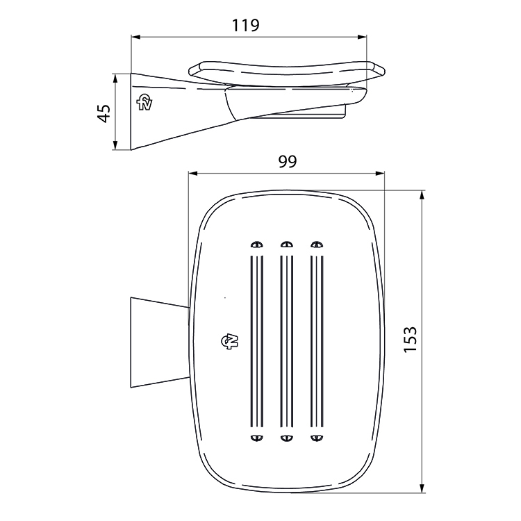 0168/L2-CR JABONERA EPUYEN CROMO FV