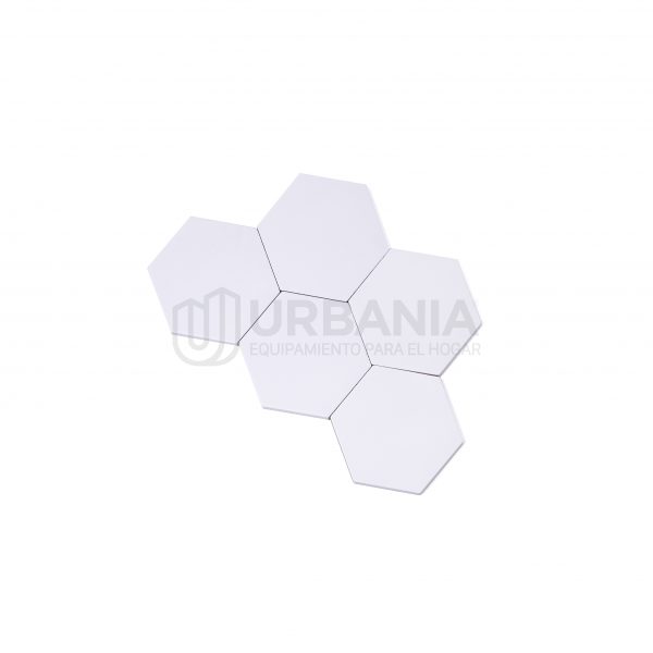 17X19.5 PORCELLANATO HEXAGONO BLANCO MATE 1RA RECT. GABRIELLA