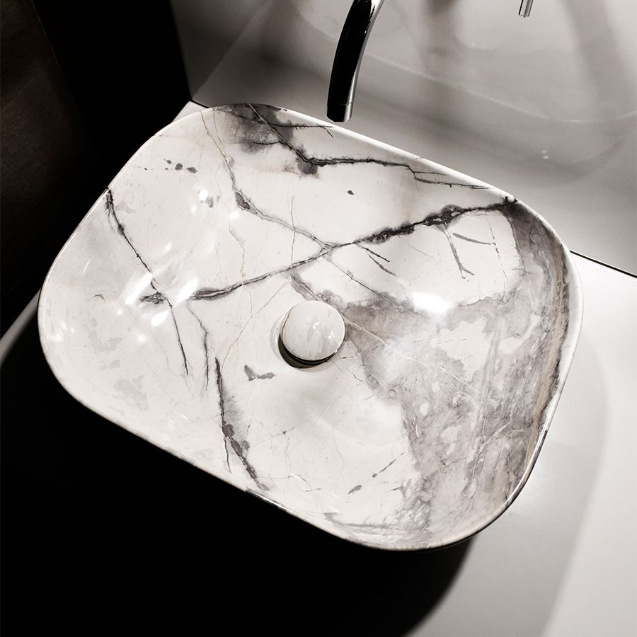 LK397-MG BACHA APOYAR PETRA MARMOLADA GRIS CHICA FERRUM