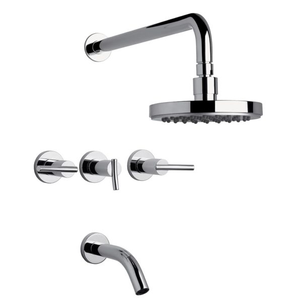 0103/39-CR DUCHA CON TRANSFERENCIA LIBBY CROMO FV