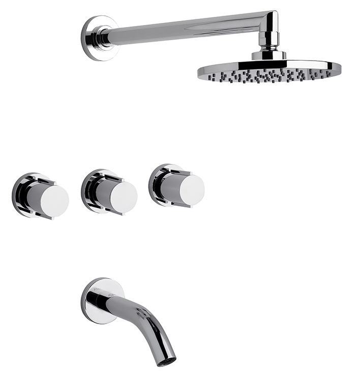 0103/17-CR DUCHA CON TRANSFERENCIA CALIFORNIA CROMO FV