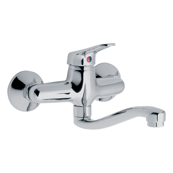 0406/B1-CR COCINA MONOCOMANDO PARED ARIZONA CROMO FV