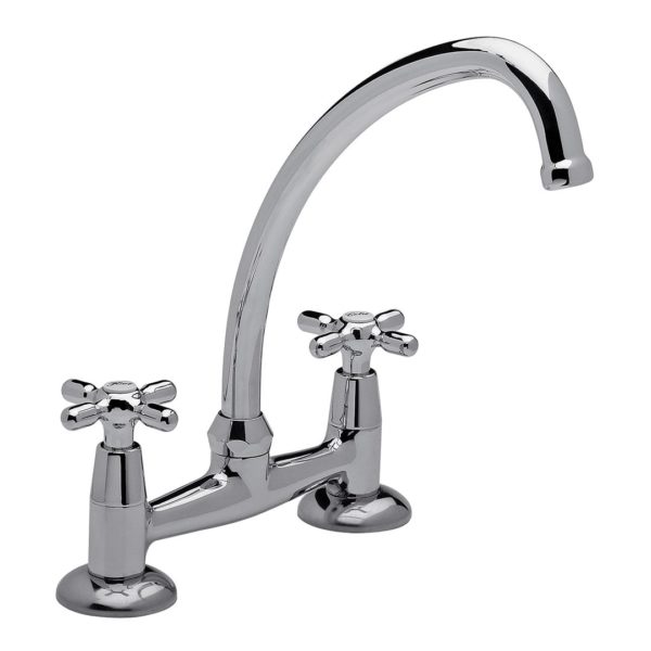 0413/B2P-CR COCINA MESADA NEWPORT PLUS CROMO FV