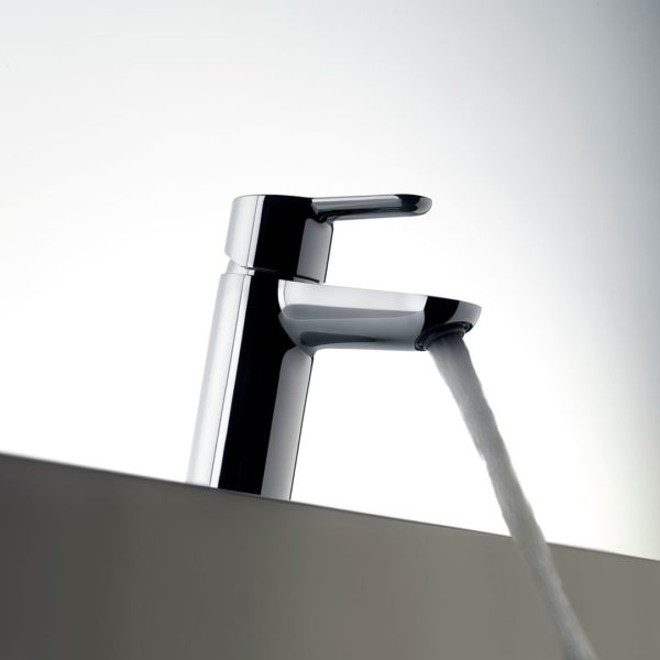 0181/B5-CR LAVATORIO MONOCOMANDO PUELO BAJA CROMO FV