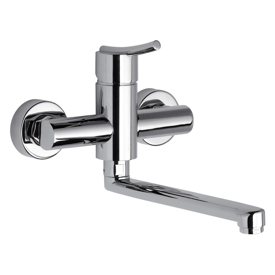 0406/39-CR COCINA MONOCOMANDO PARED LIBBY CROMO FV