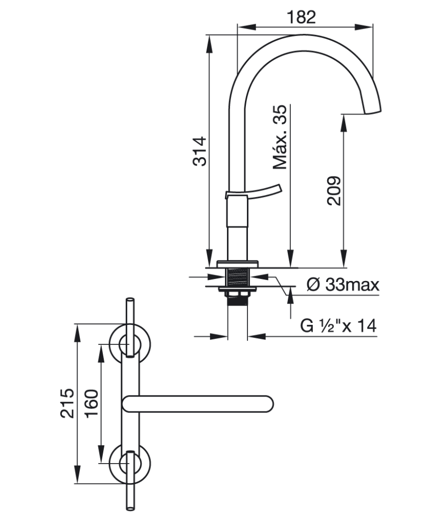 0428/39-CR COCINA MESADA LIBBY CROMO FV