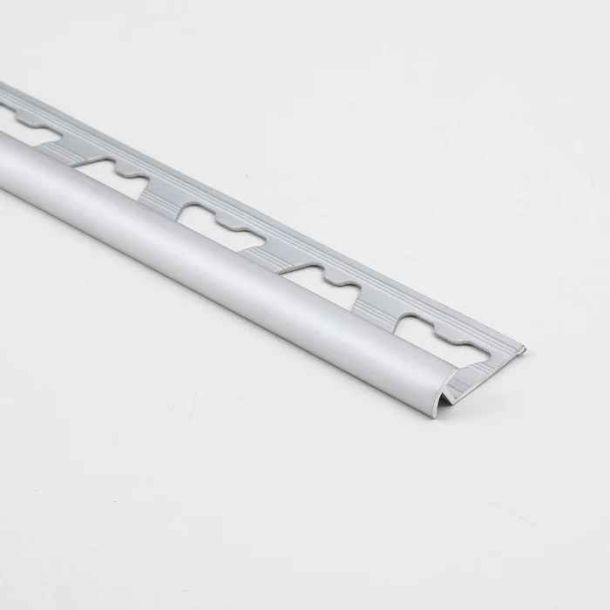 A9060 GUARDACANTO ALUMINIO ANODIZADO PLATA MATE 12X2500MM MOLDUMET