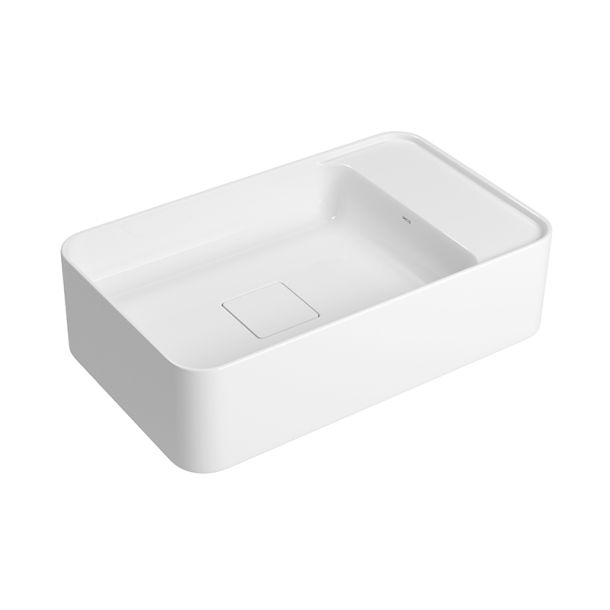 L.43050.MD.17 BACHA DECA SLIM SIN AGUJEROS BLANCO AQUALAF