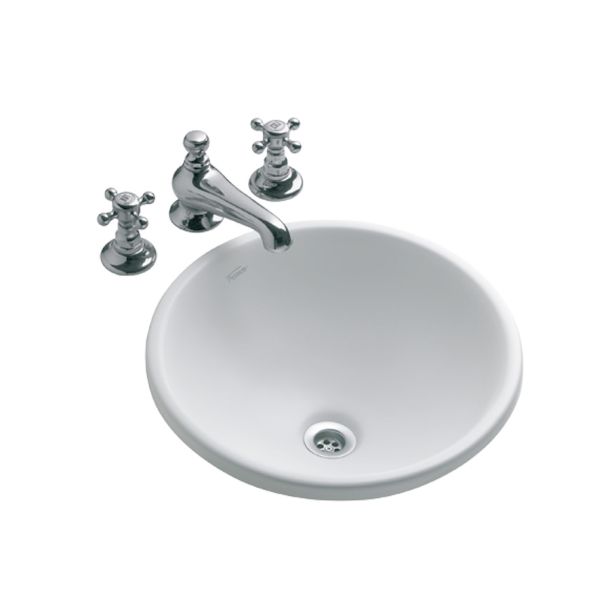 L11SF-B BACHA SOBREMESADA SEMIESFERICA ARMONICA BLANCO FERRUM