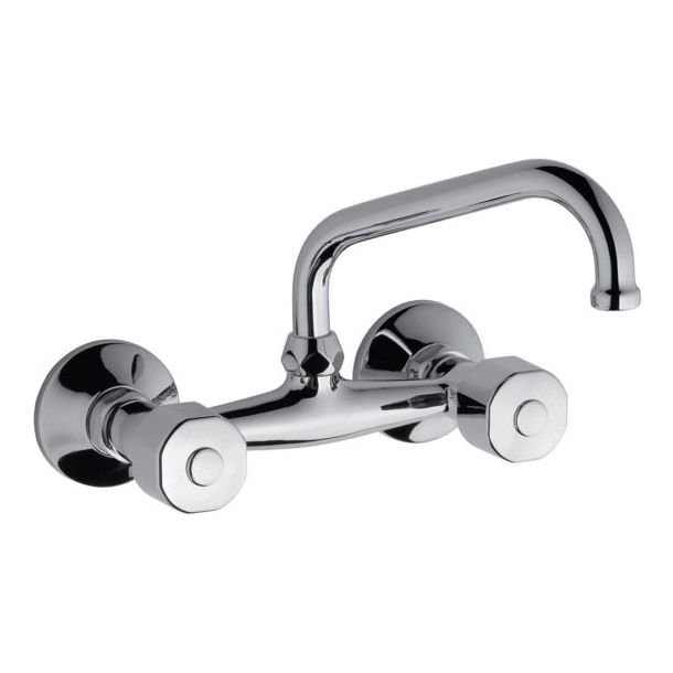 0409.02/B1P-CR COCINA PARED PICO ALTO ARIZONA CROMO FV