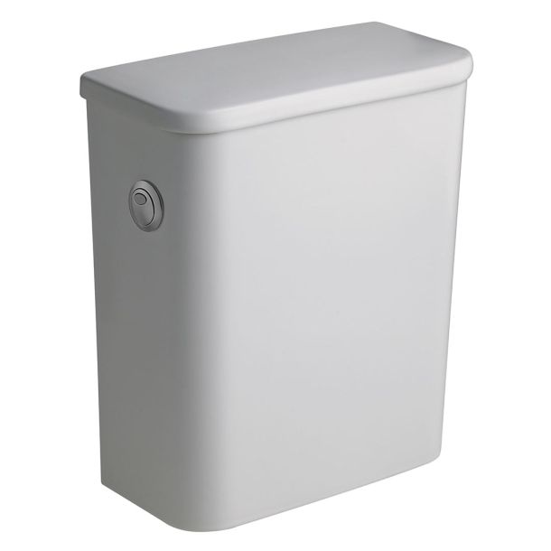 DEW6F-B DEPOSITO APOYAR DOBLE DESCARGA TRENTO BLANCO FERRUM