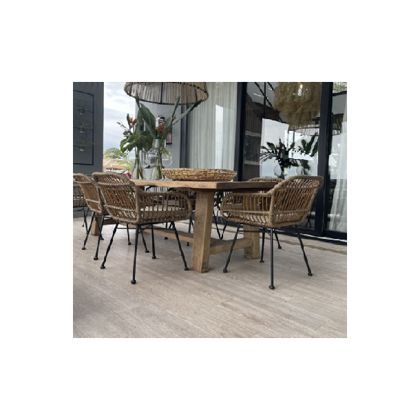 20X120 PORCELLANATO ECO NORDIKA GREIGE NAT 1RA VITE