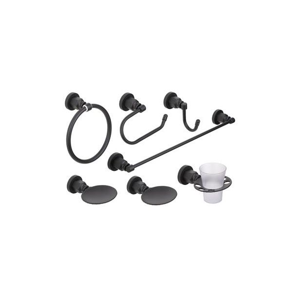 351/180-10 SET ACCESORIOS X8 PZAS HAAZ VINTAGE BLACK ESTALGRIF