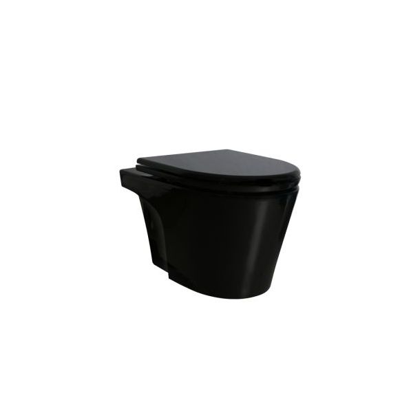IHPJ-N INODORO DE COLGAR MARINA NEGRO FERRUM