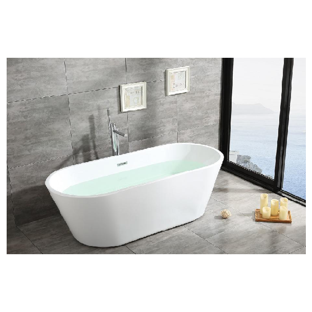 BÑD-9003 BAÑERA ISLA 170X75X58 BLANCO AQUALAF