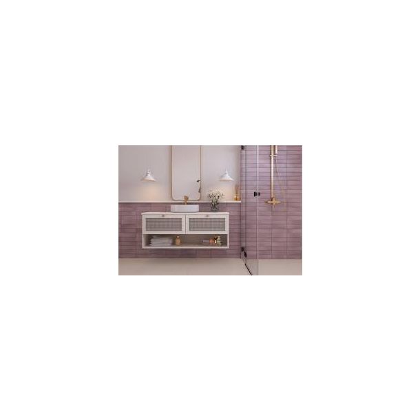 7X25 REVESTIMIENTO AQUARELA LAVANDA MT 1RA DECORTILES(DISC)