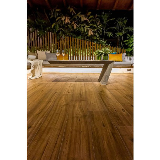 19.7X120 PORCELLANATO N.E ROBLE CANELA AC 1RA RECT. ELIANE