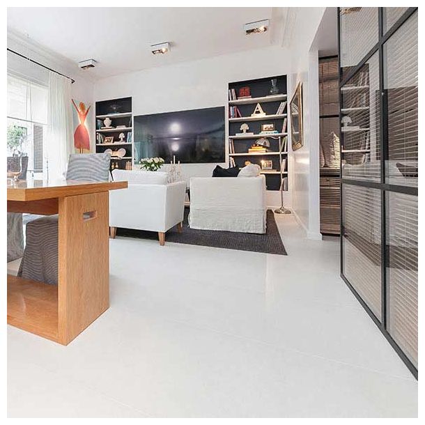 60X120 PORCELLANATO ECO BASALTINA WHITE NAT 1RA VITE