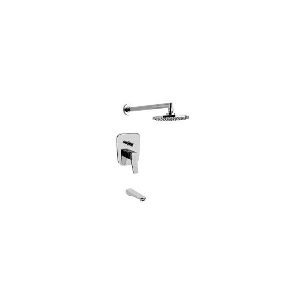 0106/S7-CR DUCHA MONOCOMANDO CON TRANSFERENCIA CHAPELCO CROMO FV
