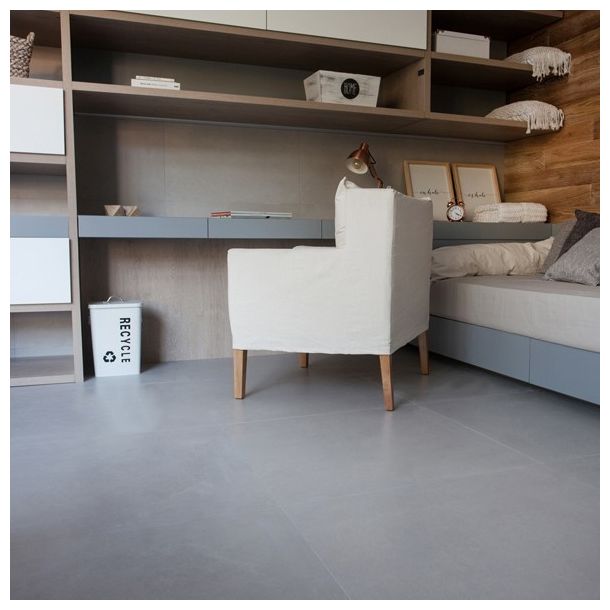 60X60 PORCELLANATO ECO URBAN LIGHT GREY GRP 1RA VITE