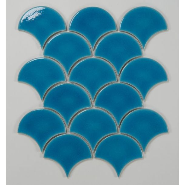 29.5X33.5 S8510 MALLA ABANICO AZUL BR GAUDI