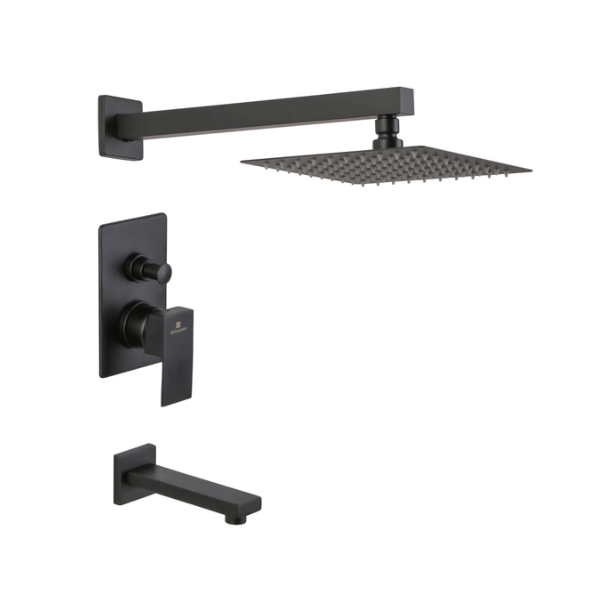 5001-BA-B BAÑERA MONOCOMANDO NEW QUARTIER BLACK ESTALGRIF