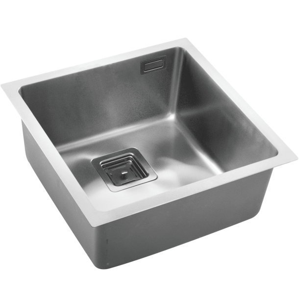 640 PILETA 40X40X20 ESSENTIA SILVER AC. 304 - MI PILETA
