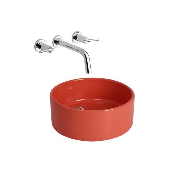 L244N-CO BACHA APOYAR TORI REDONDA 36CM CORAL FERRUM