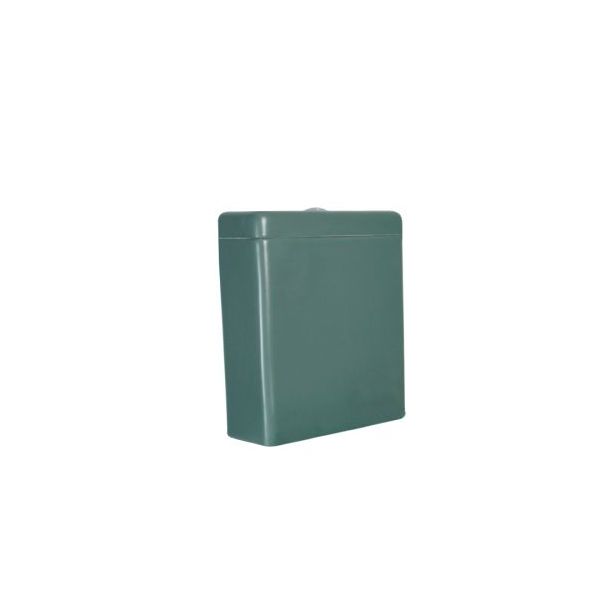 DOW4F-VO DEPOSITO APOYAR DOBLE DESCARGA FONTANA 4.5L VERDE OLIVA FERRUM
