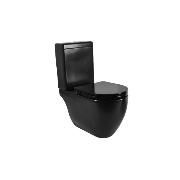 IOLQ2-NS INODORO LARGO FONTANA NEGRO SATINADO FERRUM