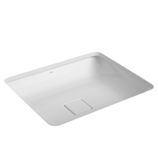L.33050.17 BACHA DECA SLIM BAJO MESADA SIN AGUJEROS BLANCO AQUALAF