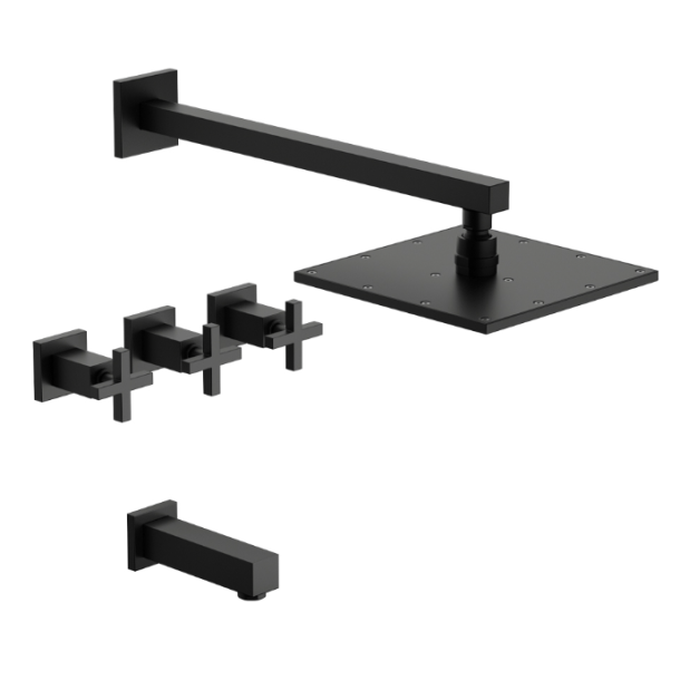 0103R/85-BK DUCHA CON TRANSFERENCIA DOMINIC BLACK FV