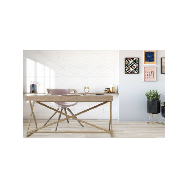 10X40 REVESTIMIENTO PATCH TRIBAL BRANCO BRILLANTE DECORTILES