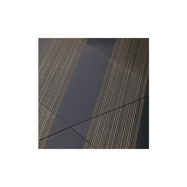 29X29 REVESTIMIENTO OUTLINE 1 BLACK GOLD MATE DECORTILES