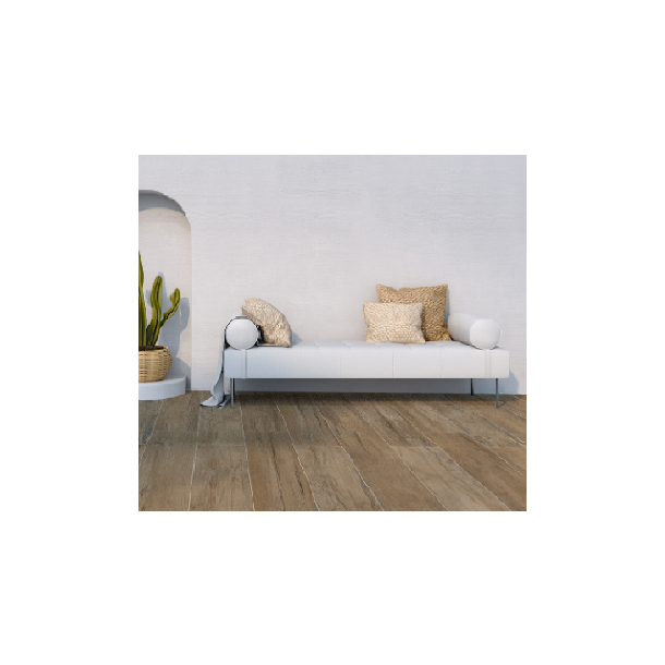 20X120 PORCELLANATO H5 MADISON BROWN OUT 1RA RECTIFICADO ALBERDI