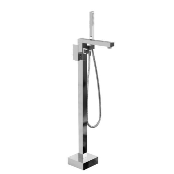 PY701 EXENTA P/BAÑERA DE PIE CUADRADA CROMO FOOT TREVISO AQUALAF