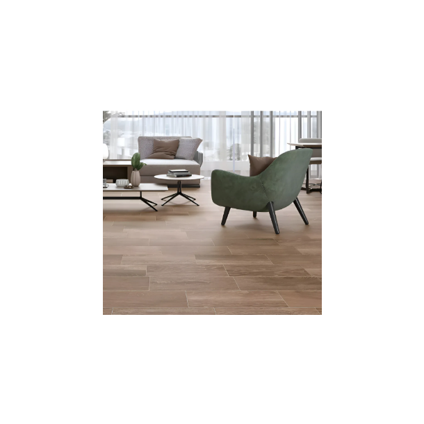 20X80 PORCELLANATO H5 PEHUEN MARRON 1RA RECT. ALBERDI