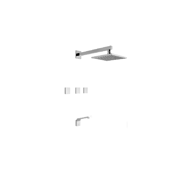 0103/H4-PB DUCHA CON TRANSFERENCIA CHALTEN POLISHED BRASS FV