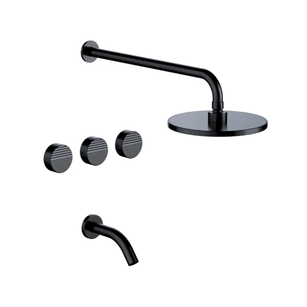 0103/L8-NG DUCHA CON TRANSFERENCIA GRIP NEGRO FV