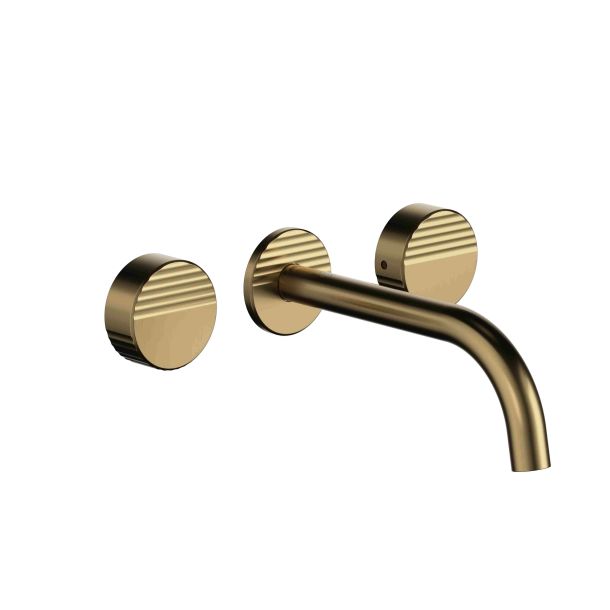 0203/L8-BB LAVATORIO PARED GRIP BRUSHED BRASS FV