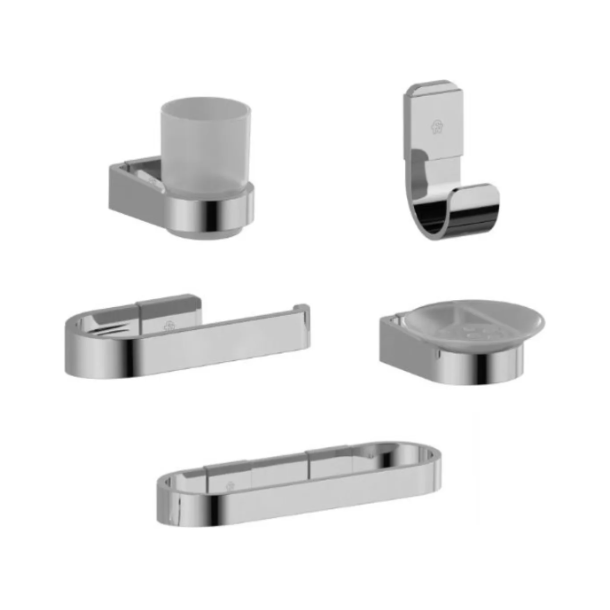 0179.05/M8-CR KIT ACCESORIOS ARMONIA CROMO X5 FV