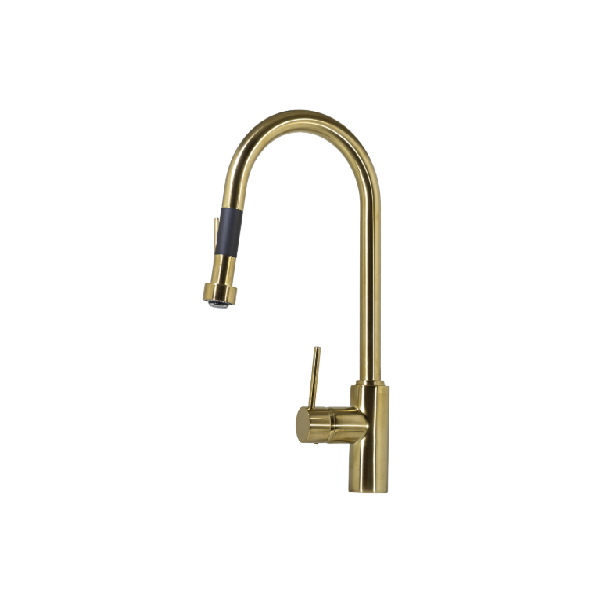 0412/96P-BB COCINA MONOCOMANDO MOVIL AUGUSTA BRUSHED BRASS FV