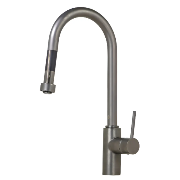 0412/96P-SGR COCINA MONOCOMANDO MOVIL AUGUSTA SATIN GREYSTONE FV