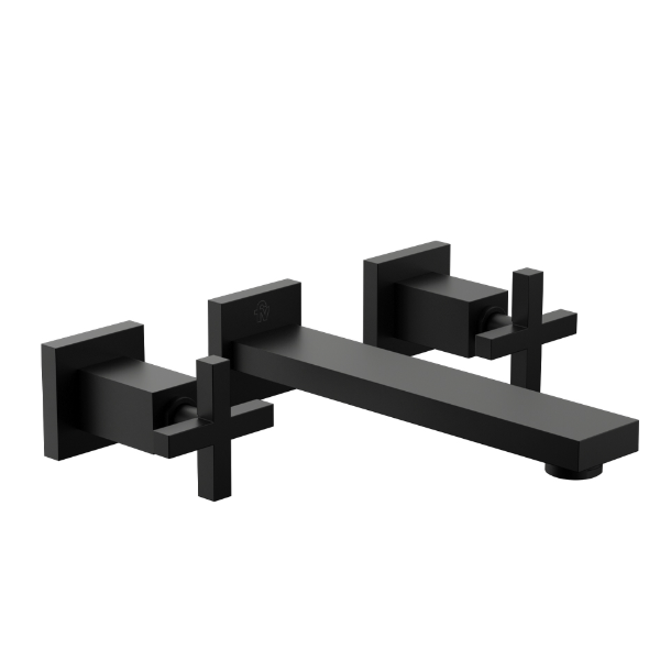 0203R/85-BK LAVATORIO PARED DOMINIC NEGRO FV